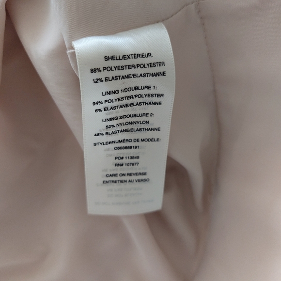 ALICE + OLIVIA Plunge Neckline Midi Beige-Gold Dress New with Tags - US4 - Picture 10 of 12